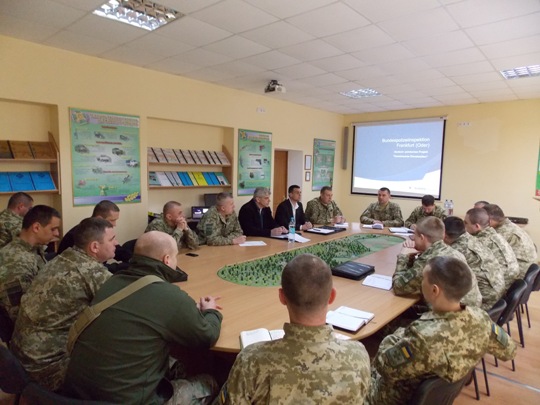 Німецькі поліцейські провели в Ужгороді тренінг для прикордонників (ФОТО)