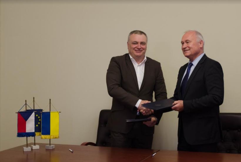 В УжНУ підписали Меморандум про співпрацю з Празьким університетом наук про життя
