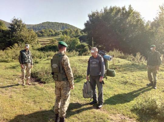 Росіянина-нелегала затримали прикордонники на Закарпатті