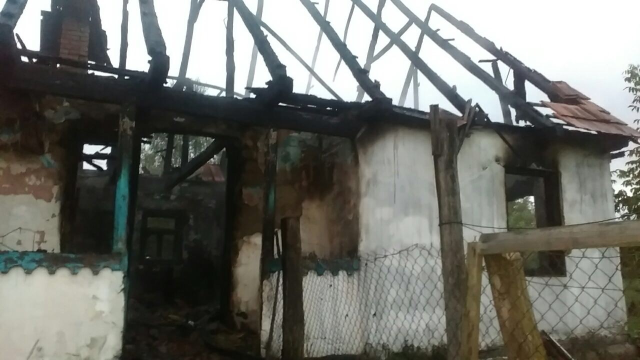 На Хустщині під час пожежі загинув чоловік