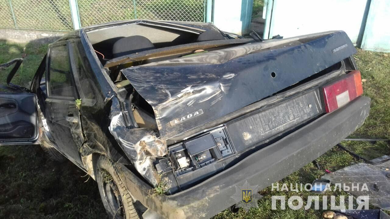 На Свалявщині п’яний водій скоїв ДТП на краденій автівці (ФОТО)