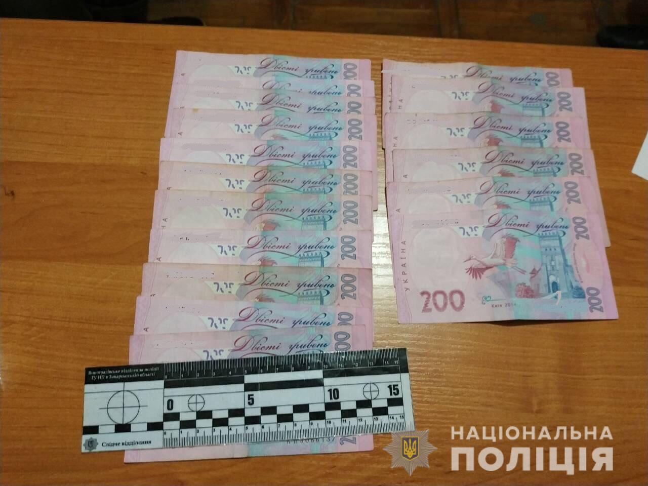 Поки мешканка Виноградова поралася по господарству, двійко крадіїв винесли з її незачиненої квартири гроші (ФОТО)