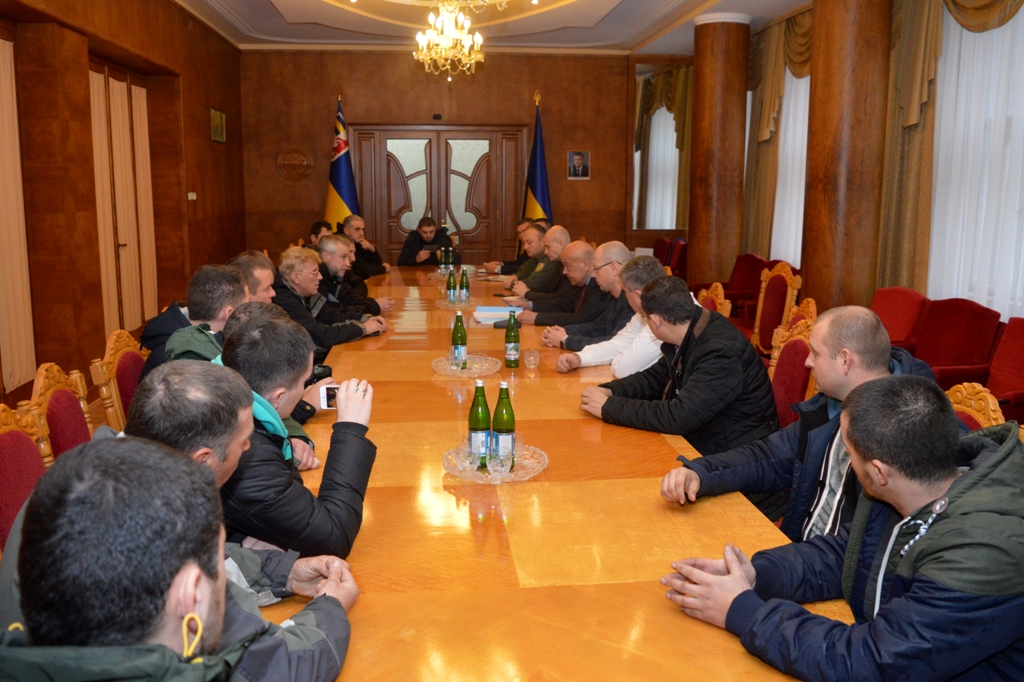 Керівництво Закарпаття зустрілося з "євробляхарями"