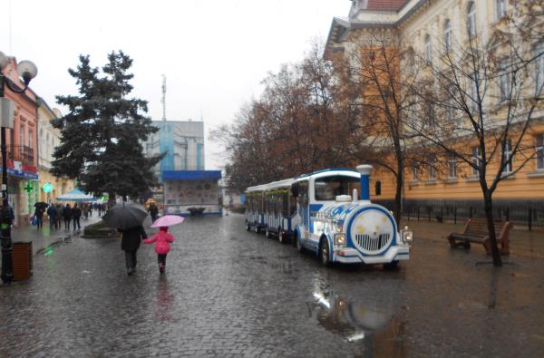 У Берегові курсуватиме екскурсійний поїзд (ФОТО, ВІДЕО)