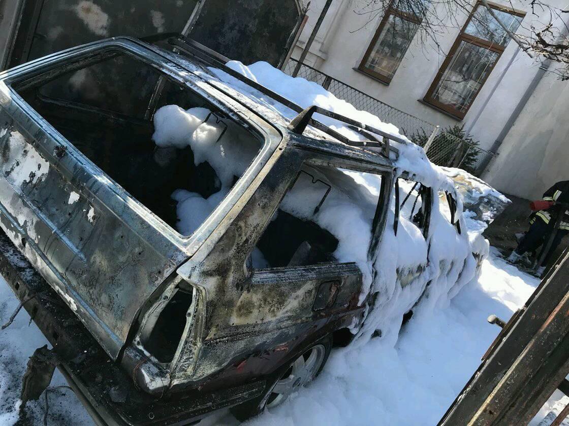 За вихідні на Закарпатті горіли чотири транспортні засоби (ФОТО)