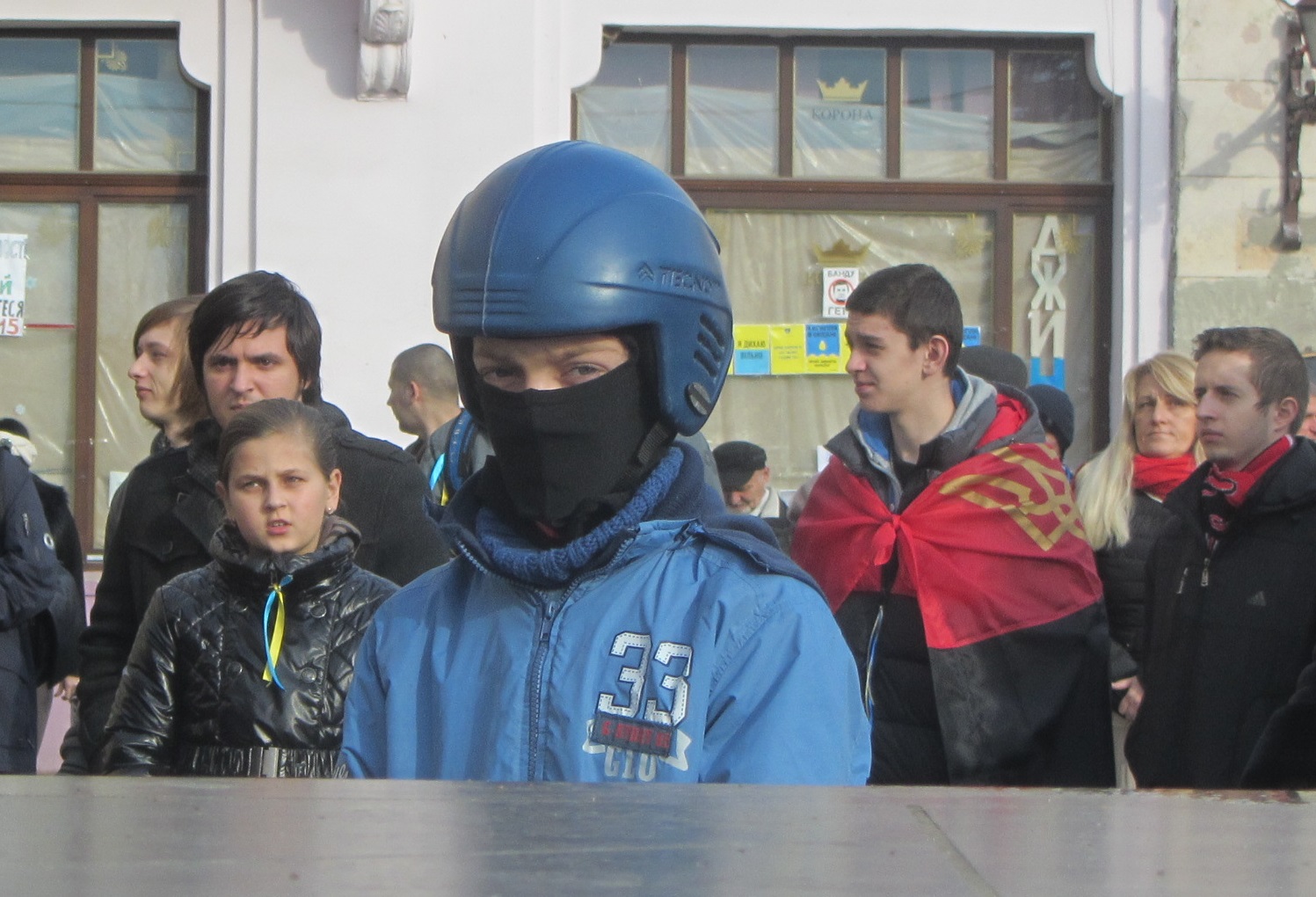 19 січня 2014 р., Ужгород, мобілізаційний збір 