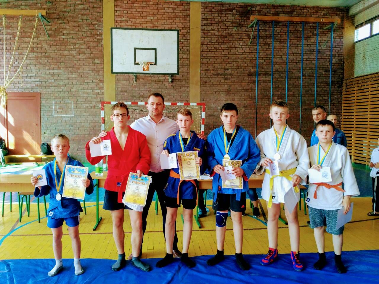 У Воловці відбувся чемпіонат Закарпатської області з самбо (ФОТО)
