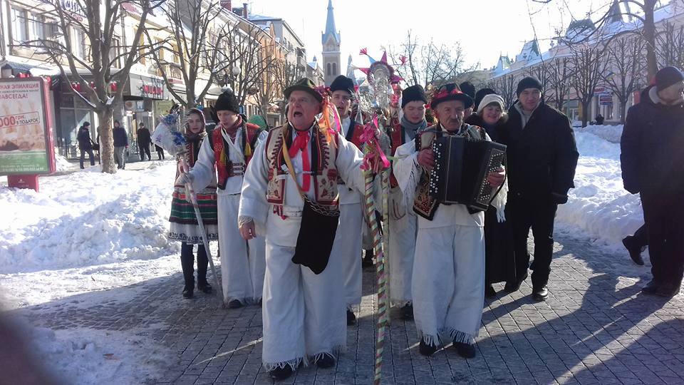 Сьогодні в центрі Мукачева колядуватимуть бетлегеми