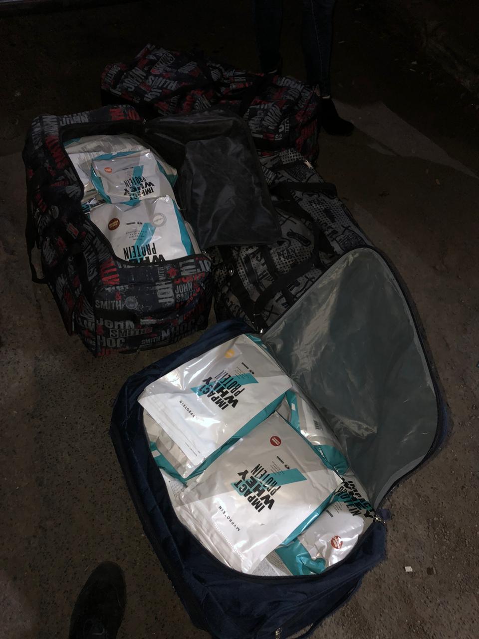 200 кг спортивного харчування вилучили в українця на митниці на Закарпатті (ФОТО)