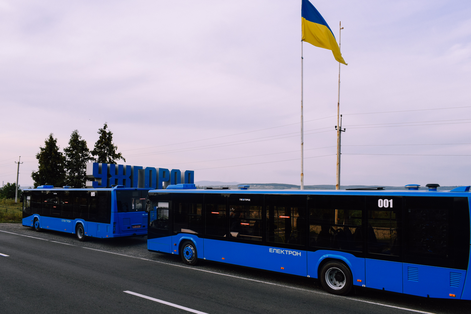 Із 26 листопада в Ужгороді комунальні "Електрони" розпочинають роботу на новому маршруті