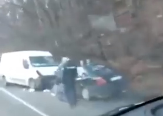 У ДТП на Перечинщині постраждала працівниця поліції (ВІДЕО)