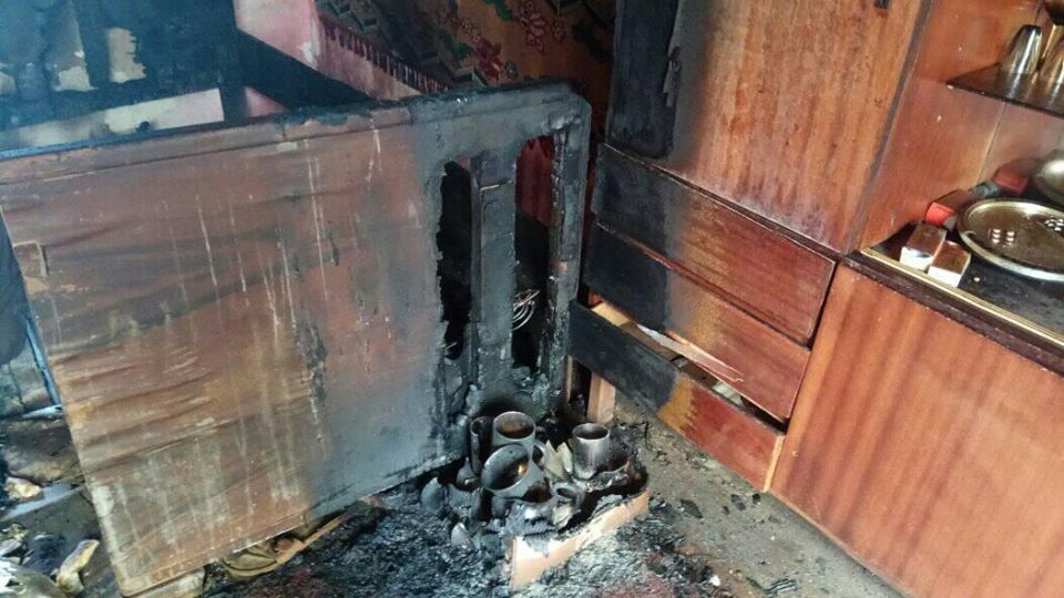 У Виноградові в пожежі загинула жінка (ФОТО)
