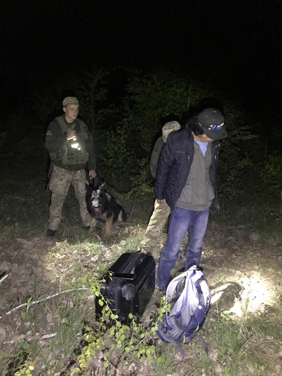 На Закарпатті "безтурботно" затримали нелегала-індуса, а корейця, що ховався у кущах, знайшов собака (ФОТО) 