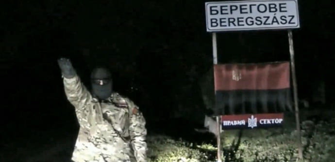 Кадр із відео, що стало джерелом чергового напруження