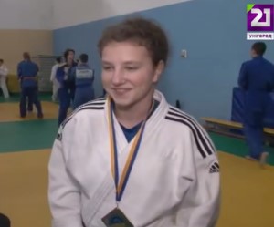 Ужгородка виборола "срібло" чемпіонату України з дзюдо (ВІДЕО)