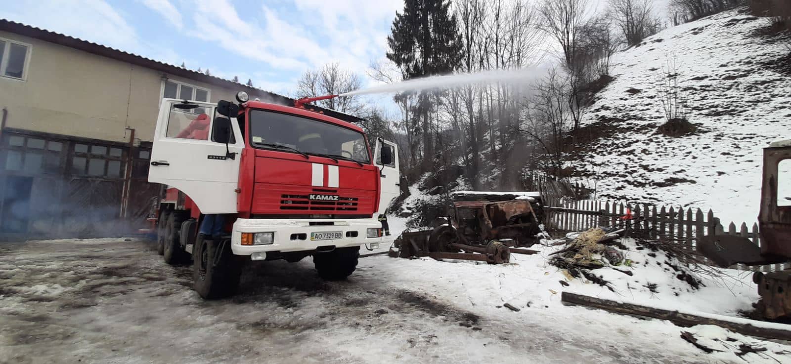 У Видричці на Рахівщині запрацювала місцева пожежна команда (ФОТО)