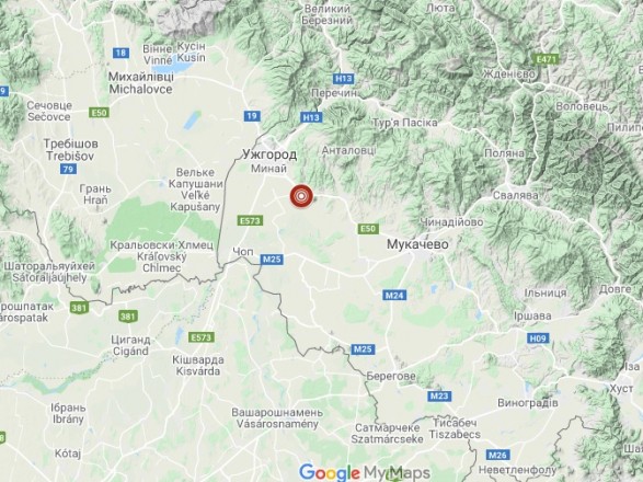 На Закарпатті вночі зафіксували землетрус 