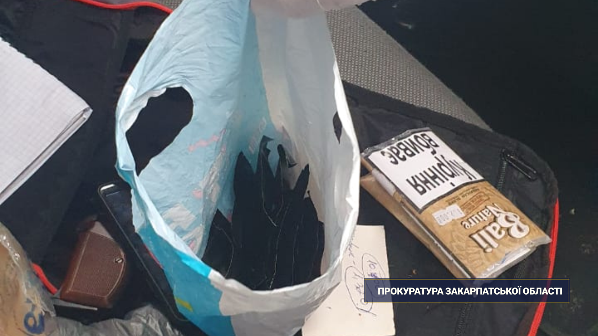 В Ужгороді погодили підозру хустянину, затриманому з великою партією марихуани (ФОТО, ВІДЕО) 