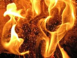 У Мукачеві горіла будівля для зберігання тирси