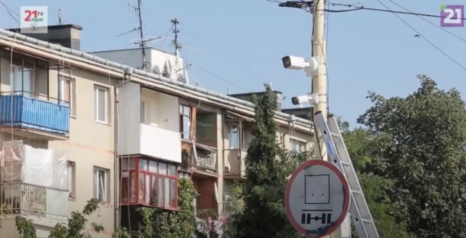 В Ужгороді встановлюють нові відеокамери (ВІДЕО)