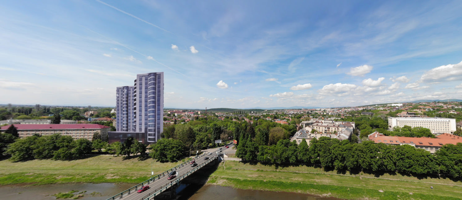 В Ужгороді, впритул до історичного ареалу планують "втулити" 16-поверхівку (ФОТО)