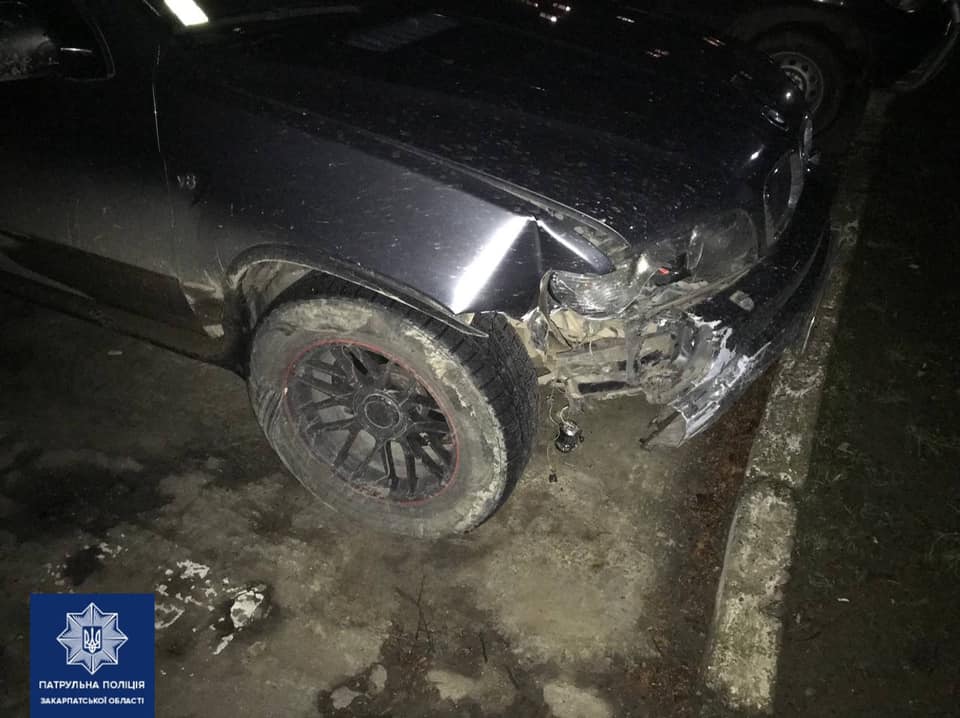 В Ужгороді втретє за рік затримали п'яного водія (ФОТО)