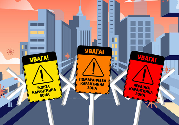 Лише дві області України залишаються "жовтими" - Закарпаття і Кіровоградщина