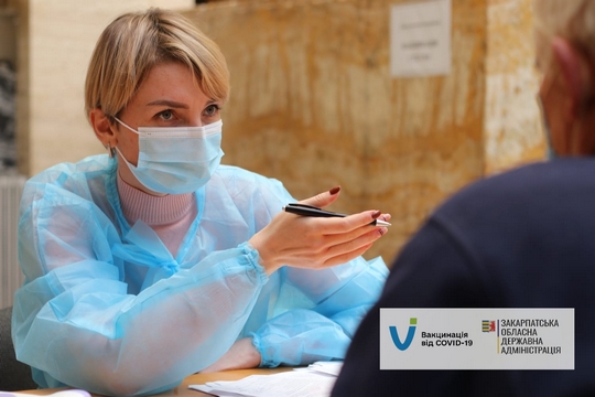 Упродовж тижня на Закарпатті вакцинувалося понад 26 тисяч краян
