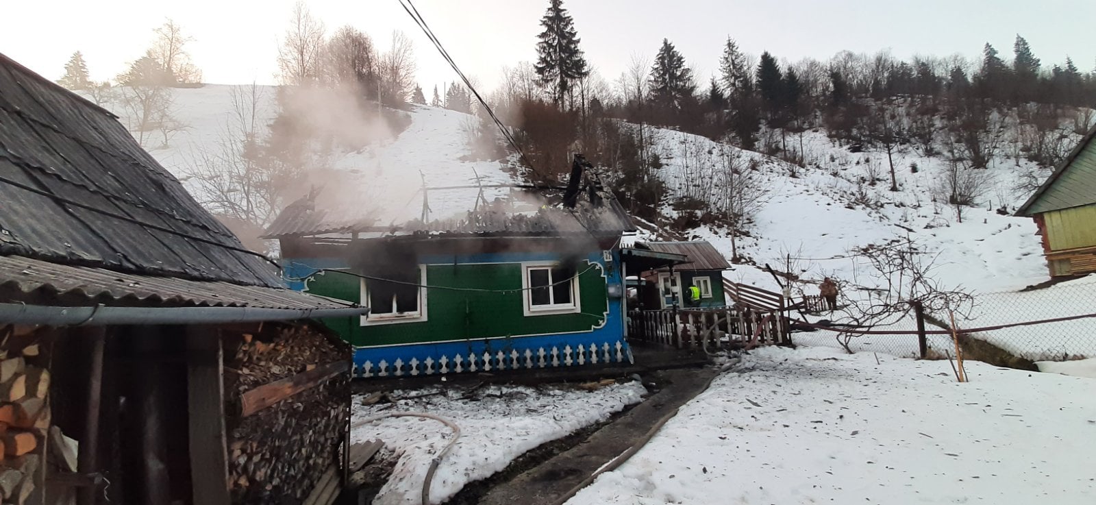 У пожежі в Рахівському районі загинув 70-річний господар будинку (ФОТО)