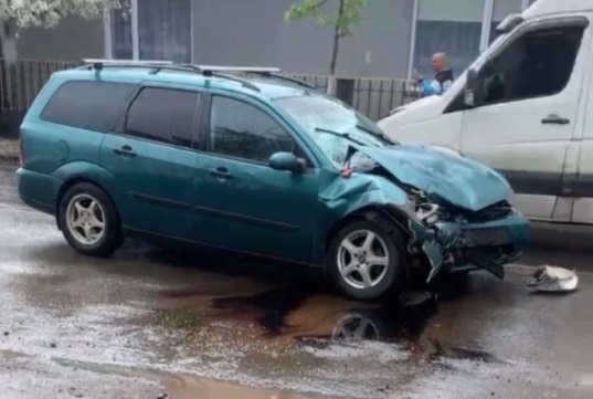 В Іршаві зіткнулися два авто (ФОТО, ВІДЕО)
