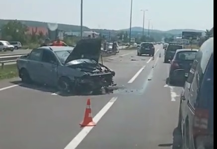 У Барвінку під Ужгородом зіткнулися 4 авто. Без жертв (ВІДЕО)