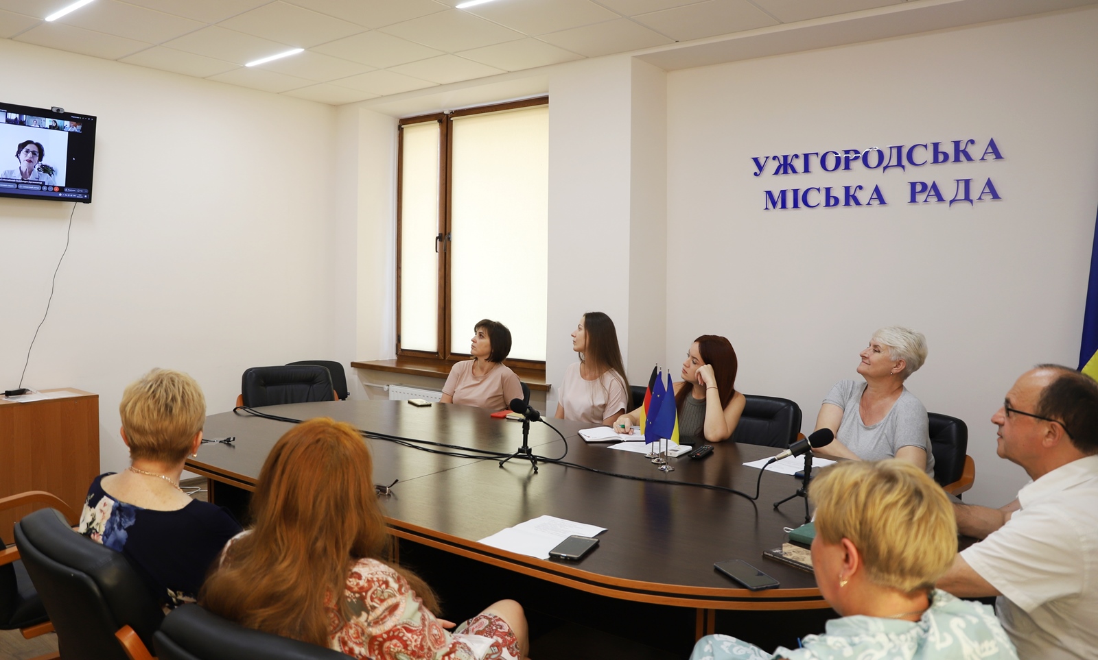 Ужгород провів "круглий стіл" із Дармштадтом для обміну досвідом між лікарями (ФОТО)