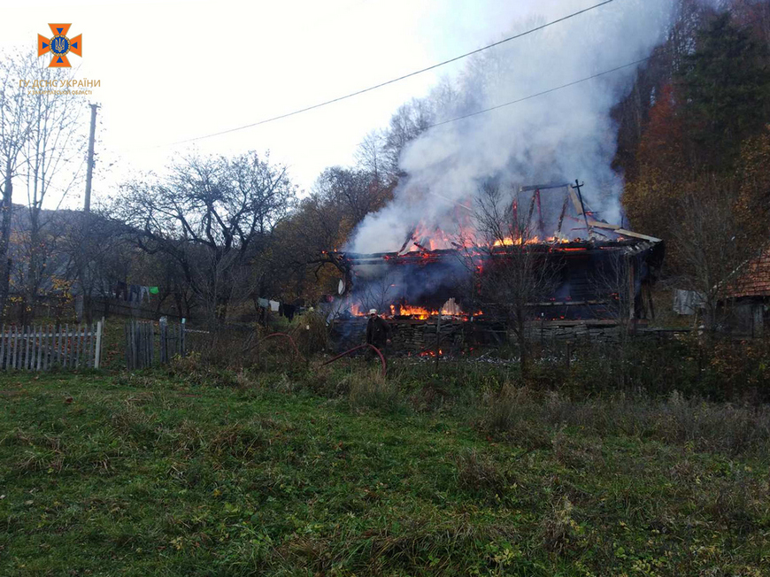 На Закарпатті в пожежі загинула жінка (ФОТО)