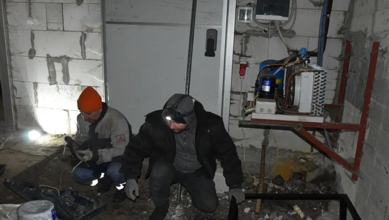 У Центрі реабілітації бурих ведмедів на Закарпатті встановлюють промислові холодильні камери (ФОТО)