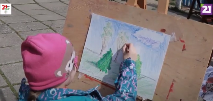 Весняний артмарафон влаштували в Ужгороді (ВІДЕО)