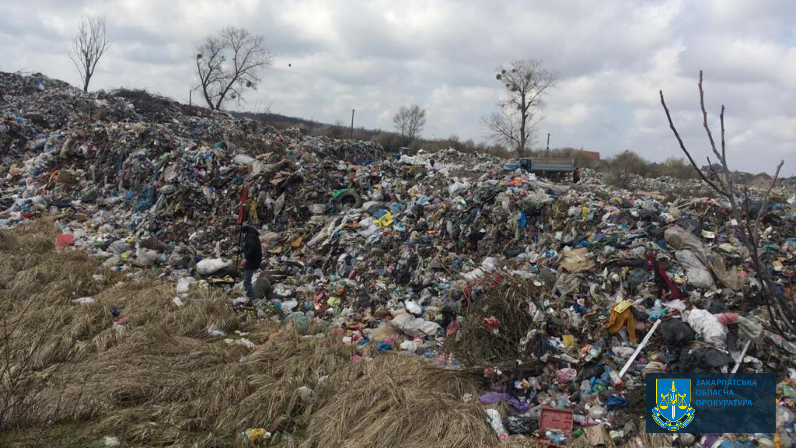 На Закарпатті за створення незаконного полігону й забруднення земель судитимуть директора товариства (ФОТО)