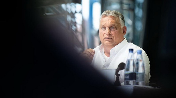Угорський прем'єр на фестивалі Tusványos у Румунії. 23 липня 2022 року