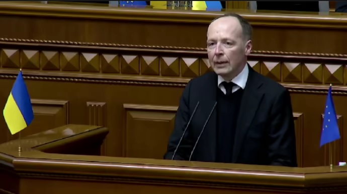 Спікер парламенту Фінляндії виступив у Раді українською мовою