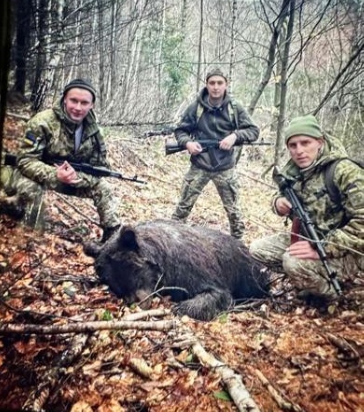 Прикордонники заявили про проведення службового розслідування після оприлюдненого фото з убитим ведмедем