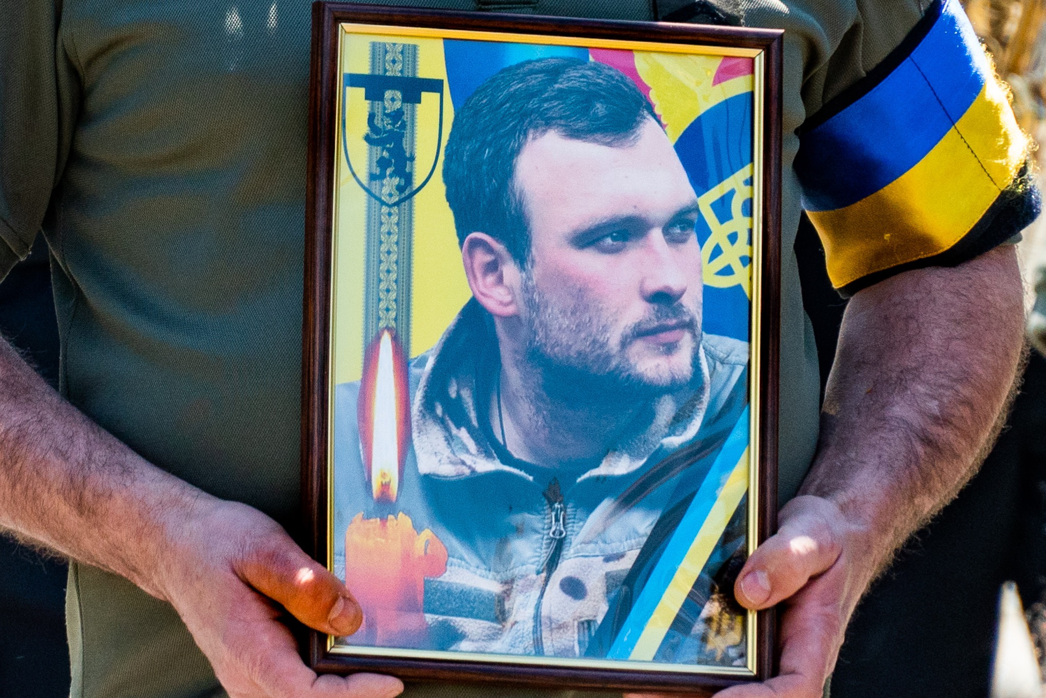 В Ужгороді попрощалися з полеглим у війні з росією Еріком Штилом (ФОТО)