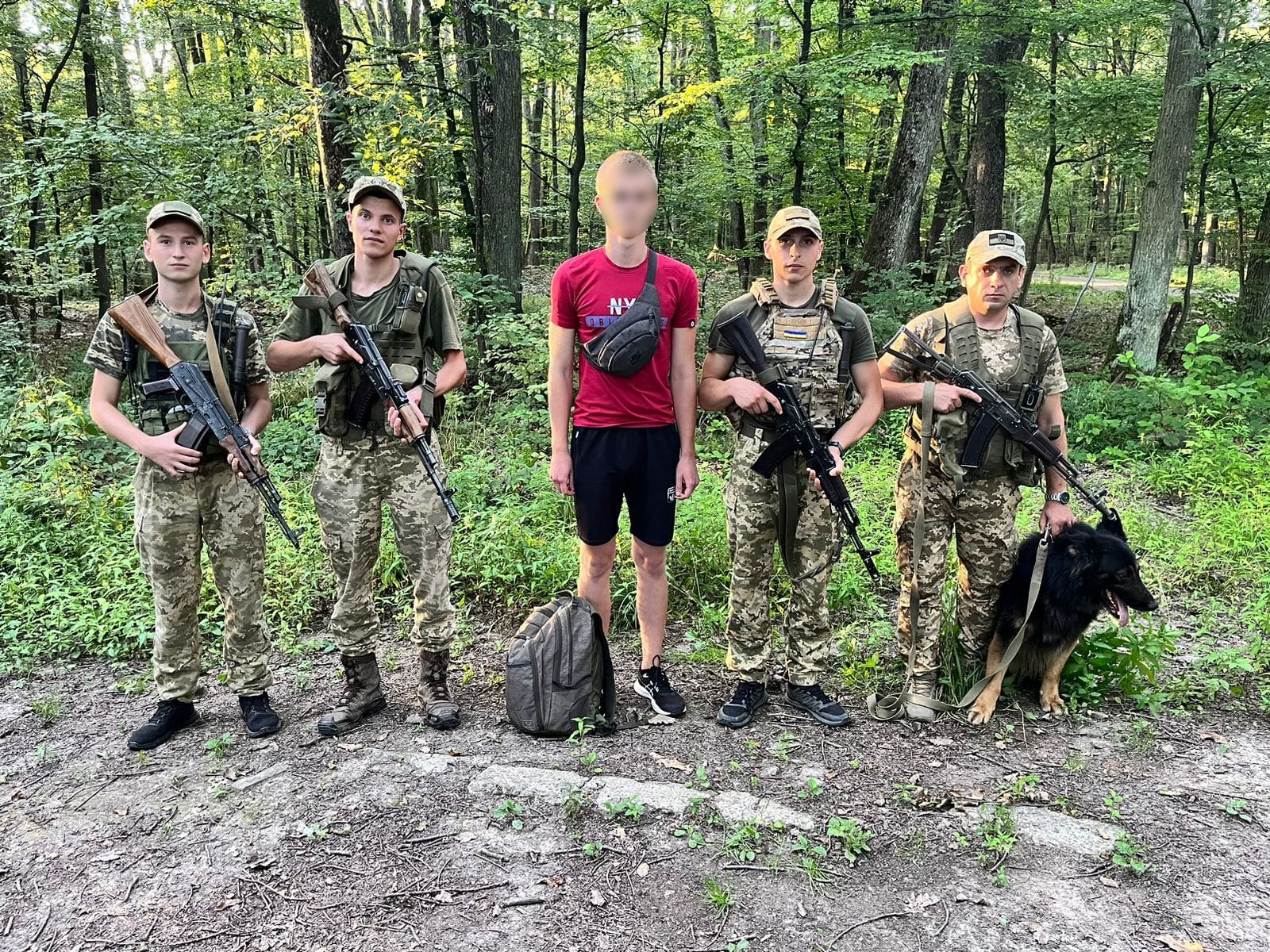 За допомогою дрона на Закарпатті затримали порушника кордону (ФОТО, ВІДЕО)