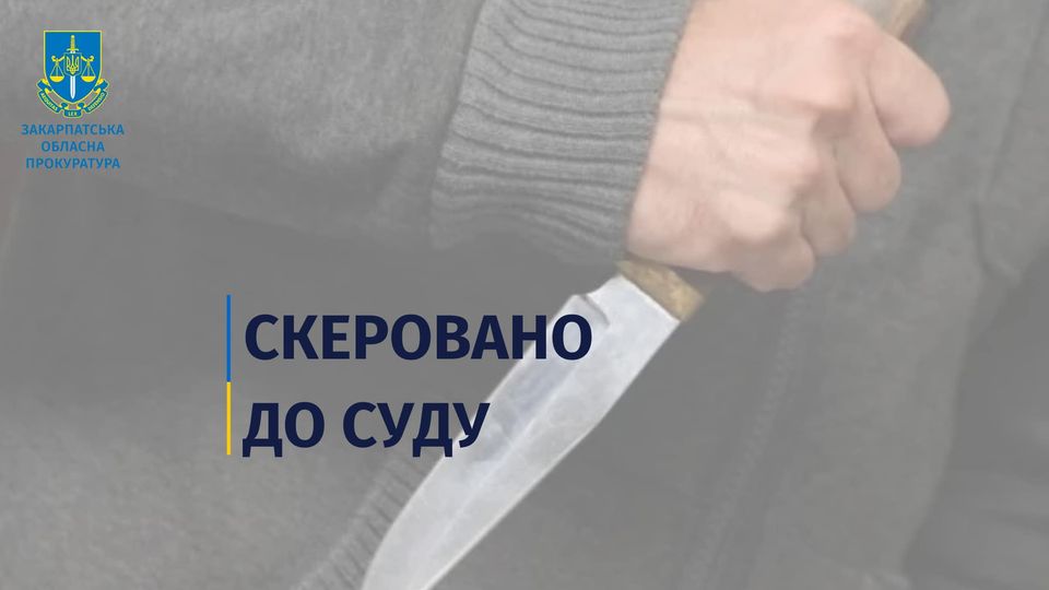 Жителеві Хустщини, який побив і порізав знайомого , загрожує до 8 років тюрми