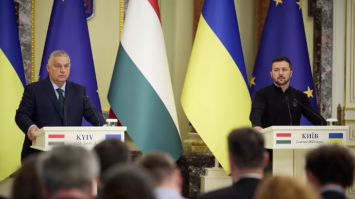 орбан у Києві просив Зеленського про вигідне росії припинення вогню