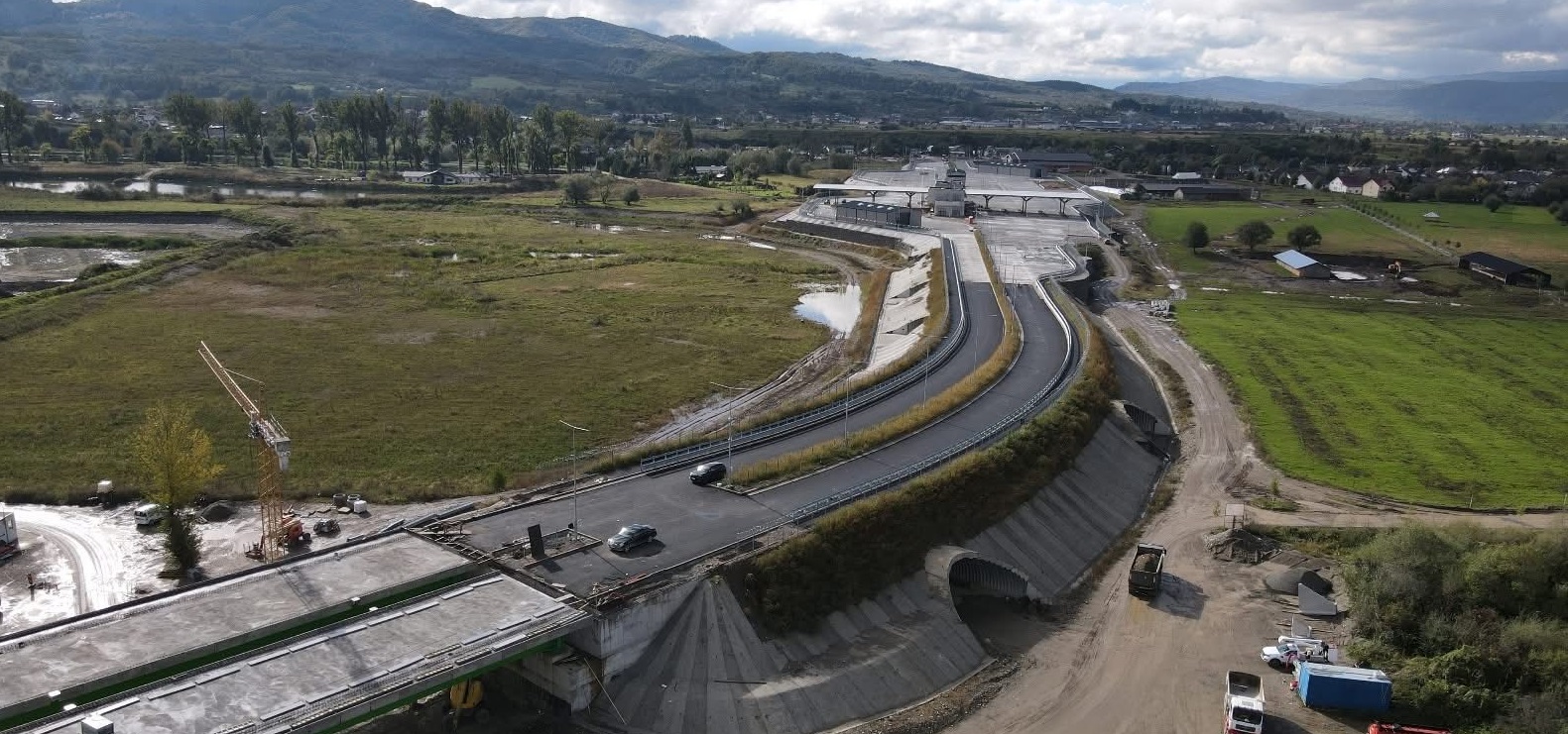 На Закарпатті добудовують міст через Тису, який з’єднає Україну та Румунію (ФОТО)