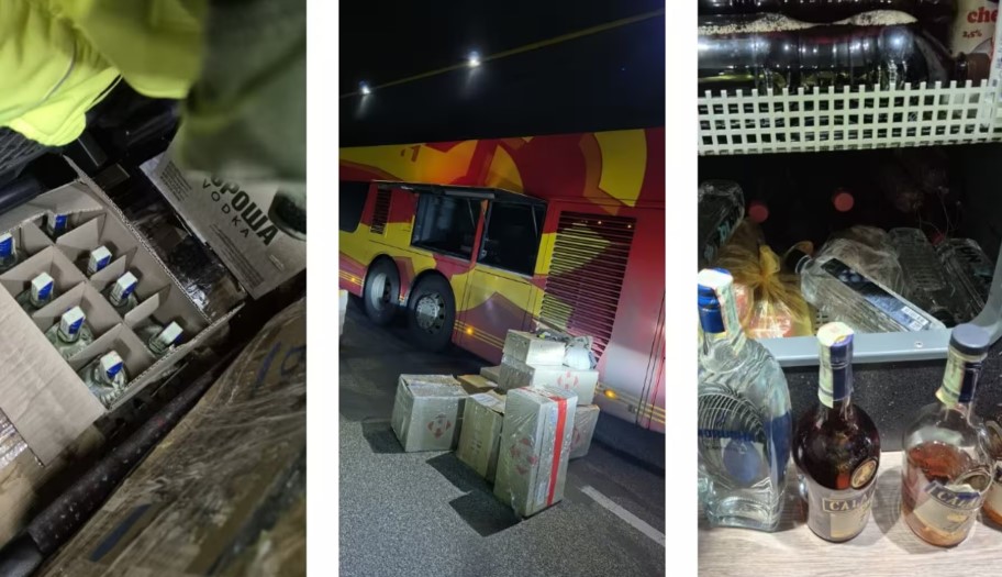 На КПП «Вишнє Нємецке — Ужгород» словацькі митники виявили контрабанду сигарет і алкоголю (ФОТО)