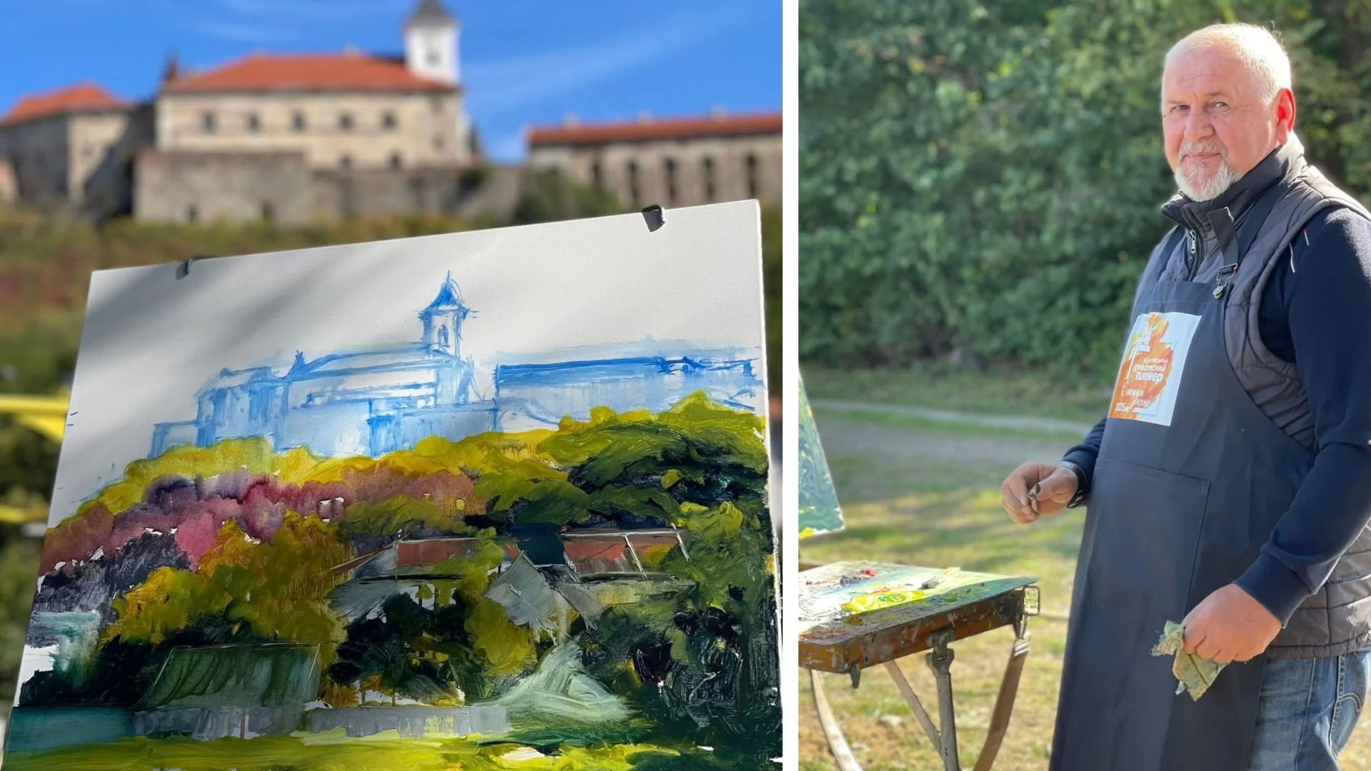 У Мукачеві триває мистецький пленер за участі 10 закарпатських художників (ФОТО)