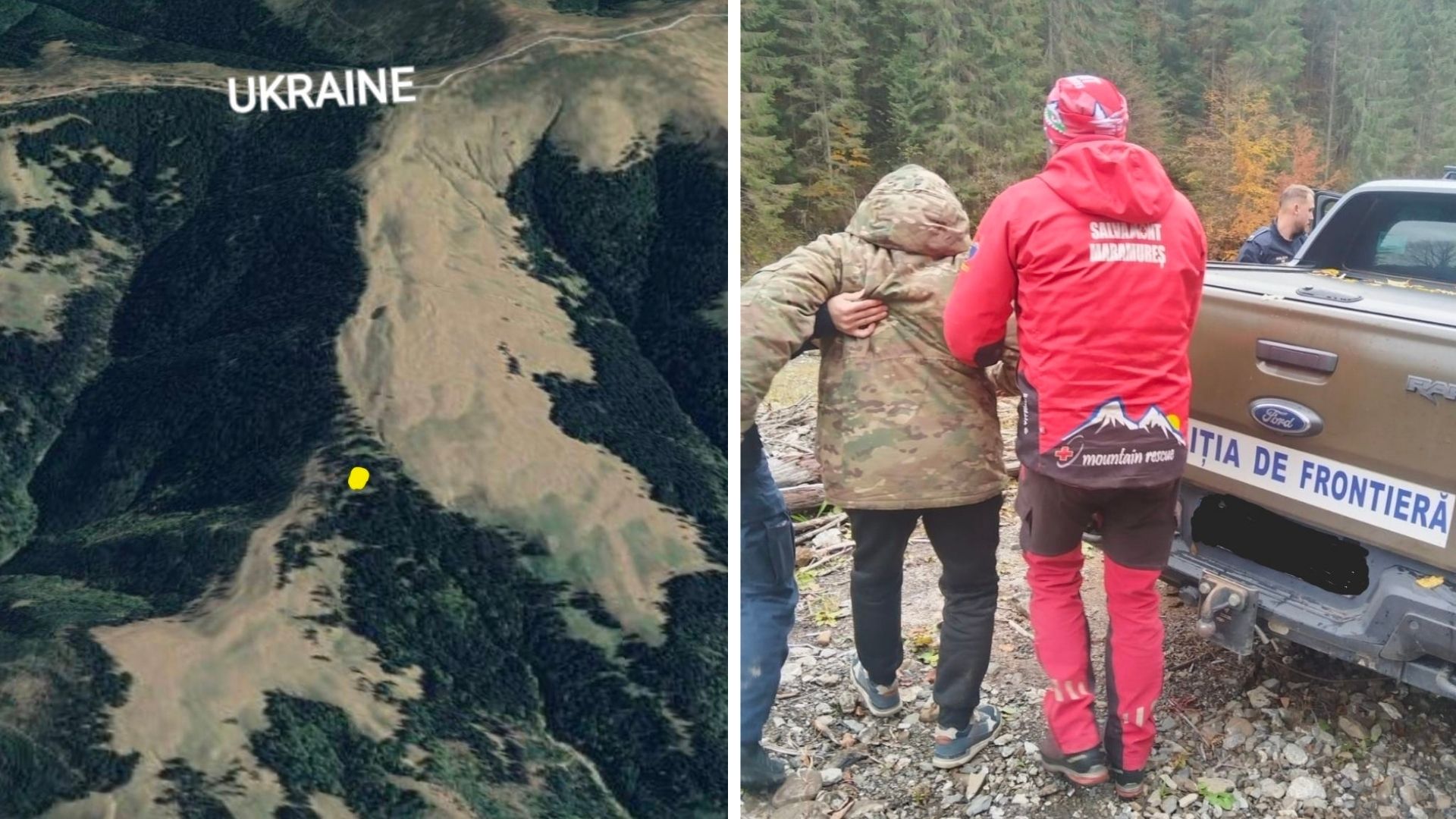 Румунські рятувальники знайшли двох українців, які чотири дні блукали засніженими Карпатами (ФОТО)