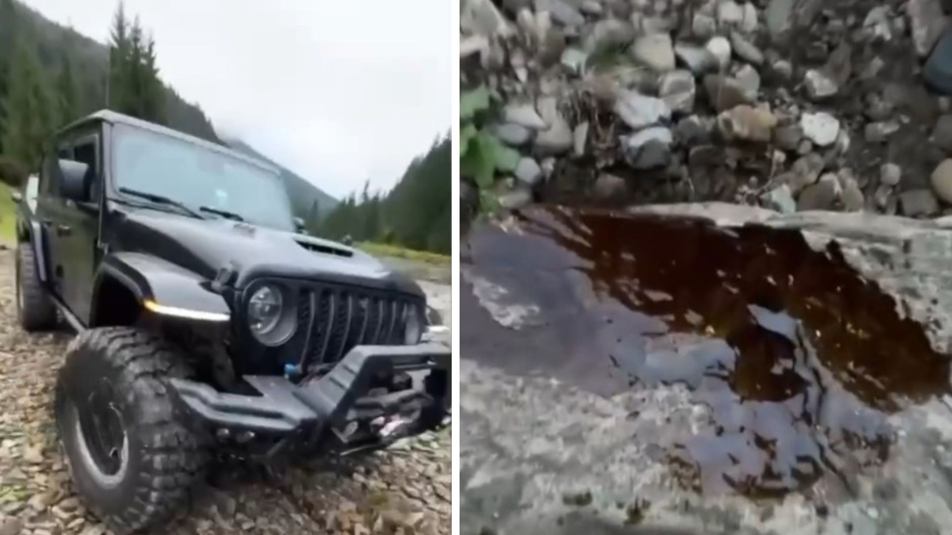 Поліція розслідує забруднення річки після заїзду джиперів на Закарпатті (ФОТО)