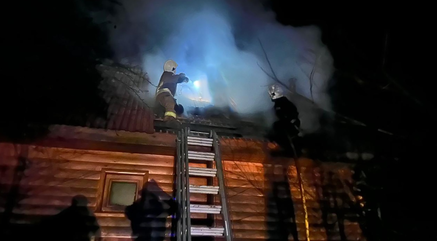 На Тячівщині згоріла новозбудована лазня під час першого розпалювання (ФОТО)