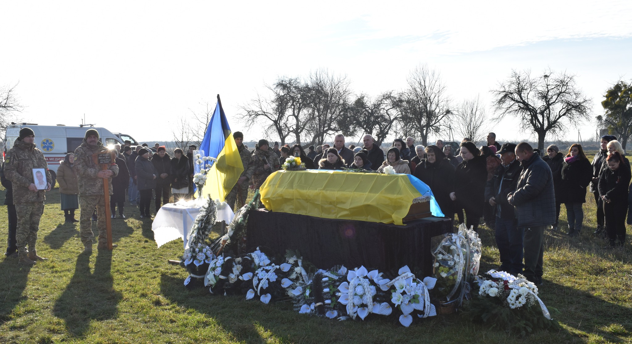 У Берегові попрощалися з полеглим Героєм Бабелла Бейлом (ФОТО)